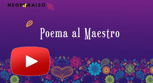 El más lindo poema al maestro