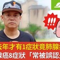 汪建民去年才有1症狀竟肺腺癌四期！醫曝肺腺癌8症狀「常被誤認是感冒」