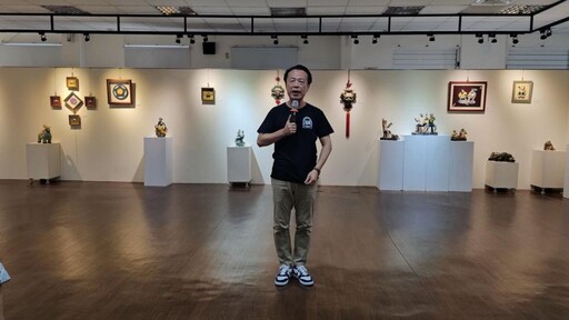 嘉義市交趾陶協會聯展 交趾陶藝師經典創作參展