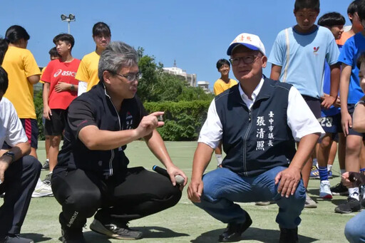 中市議長張清照爭取 將打造標準曲棍球場