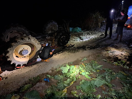 快訊/南投老農遭耕耘車壓困 救出已無呼吸心跳…送醫搶救