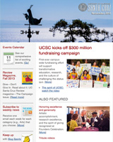 November 2013 Newsletter screenshot