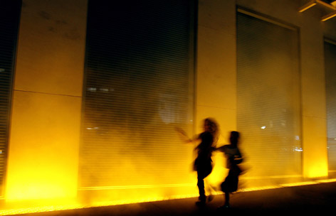 Installation "Yellow fog"