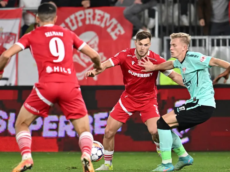 Dinamo, pe locul 2 în campionat, după 1-0 cu UTA Arad. Rednic: „Nu era meci de pierdut” - Foto: digisport.ro/Sport Pictures