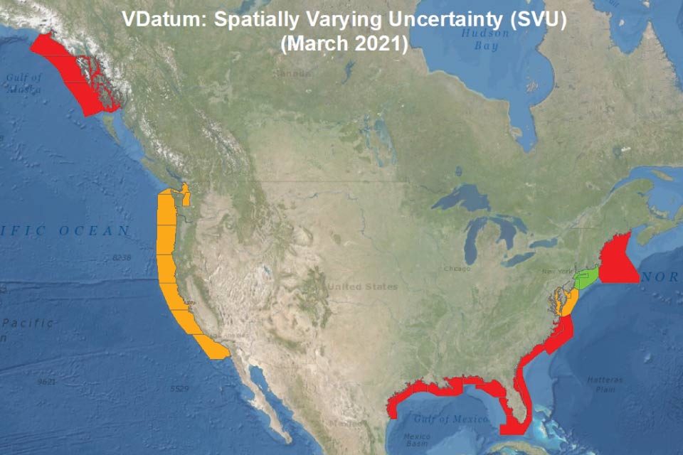 A sample of the improved maps - Specifically, Spatially Varying Uncertainty (SVU) March 2021