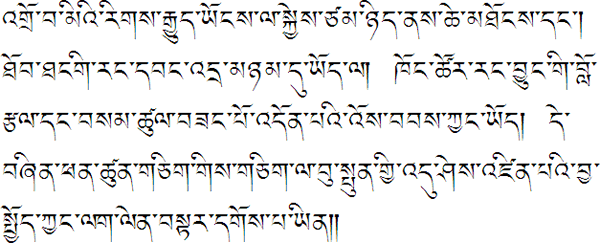 འགྲོ་བ་མིའི་རིགས་རྒྱུད་ཡོངས་ལ་སྐྱེས་ཙམ་ཉིད་ནས་ཆེ་མཐོངས་དང༌། ཐོབ་ཐངགི་རང་དབང་འདྲ་མཉམ་དུ་ཡོད་ལ། ཁོང་ཚོར་རང་བྱུང་གི་བློ་རྩལ་དང་བསམ་ཚུལ་བཟང་པོ་འདོན་པའི་འོས་བབས་ཀྱང་ཡོད། དེ་བཞིན་ཕན་ཚུན་གཅིག་གིས་གཅིག་ལ་བུ་སྤུན་གྱི་འདུ་ཤེས་འཛིན་པའི་བྱ་སྤྱོད་ཀྱང་ལག་ལེན་བསྟར་དགོས་པ་ཡིན༎