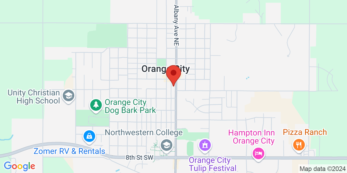 Map of Orange City Public Library