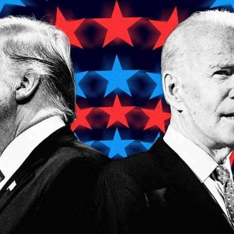 Donald Trump and Joe Biden