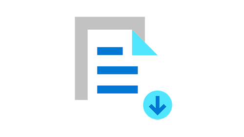 Document download icon