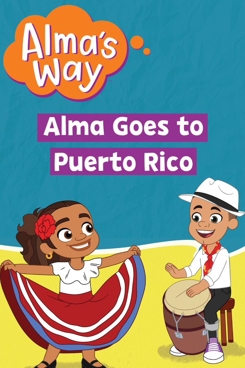 Alma and her family visit Puerto Rico.