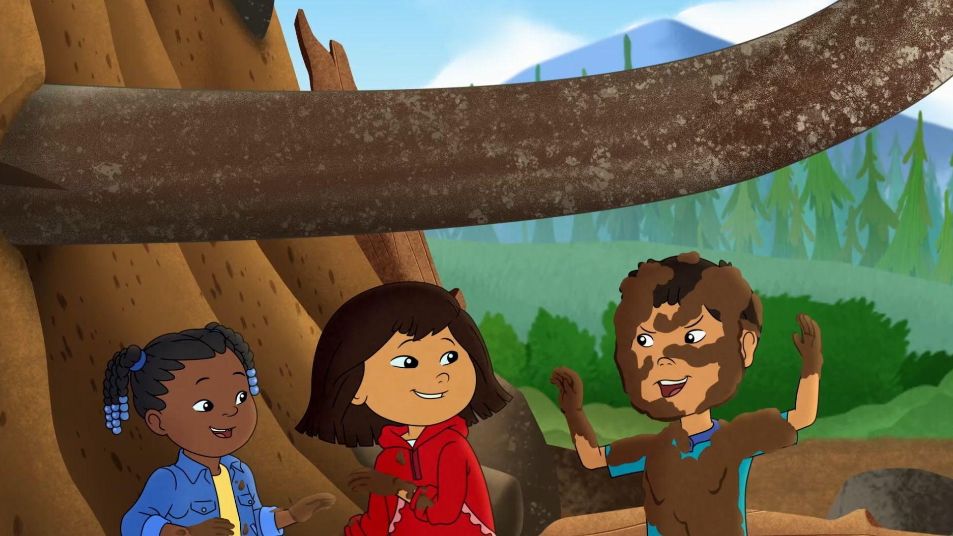 Molly and friends figure out how to excavate a tusk!/Molly vows to save her aunt's cabin.