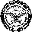 An image of the Department of Defense seal