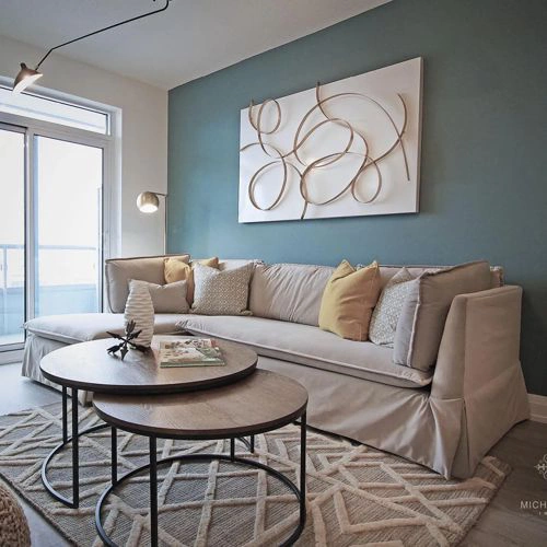 Photo of color Benjamin Moore 2136-40 Aegean Teal