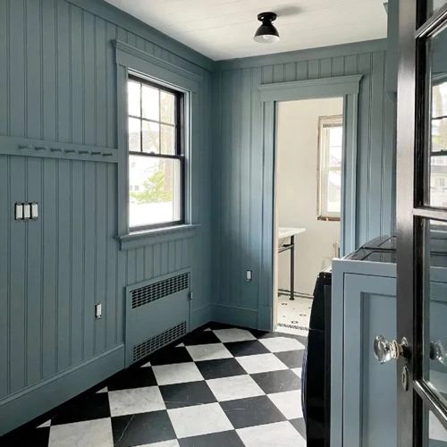 Photo of color Benjamin Moore HC-145 Van Courtland Blue