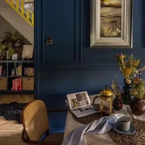 Photo of color Little Greene 208 Hicks' Blue