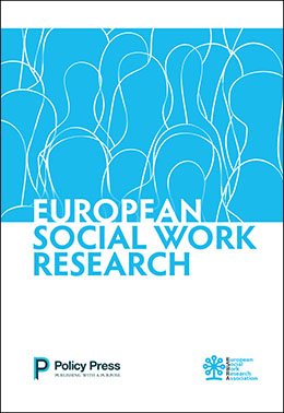 European Social Work Research cover