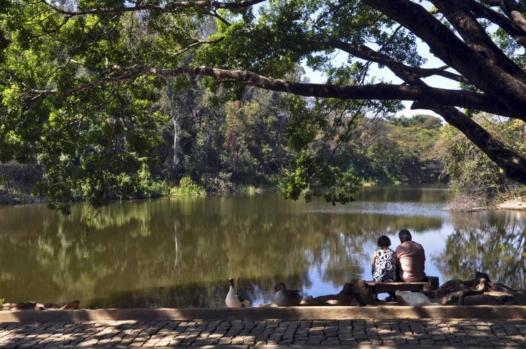 Lagoa do Parque Municipal Fazenda Lagoa do Nado