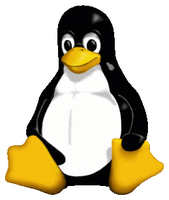 Tux - Maskottchen des Linux Betriebssystems
