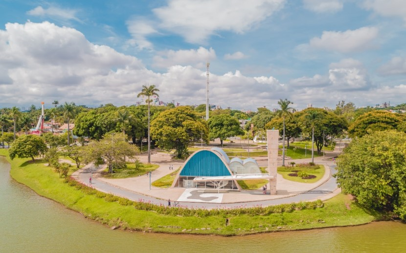 Imagem da Igreja São Francisco de Assis na Pampulha