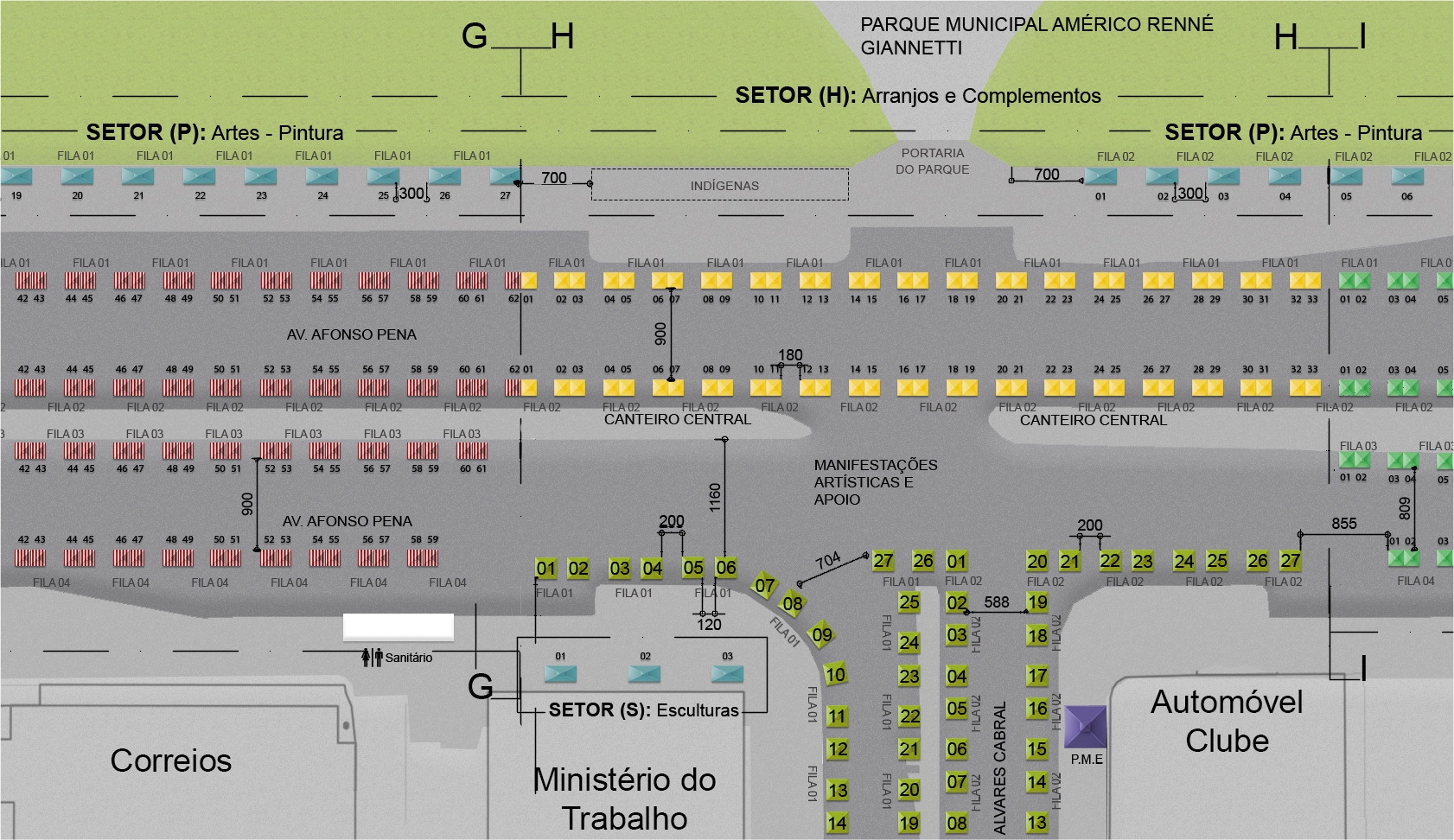 recorte layout feira afonso pena