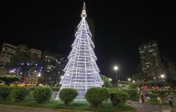 Natal em BH é iluminado com espetáculo de luz e decoração