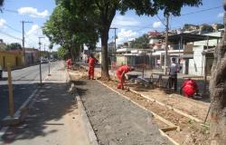 PBH revitaliza canteiro central e pista de caminhada da Avenida Amintas Jacques