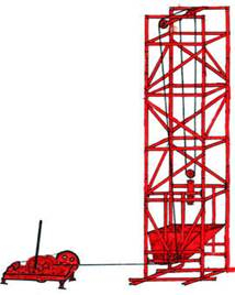 Winch Tower Hoist Complete Set