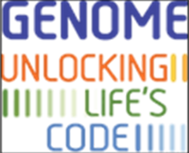 Logo for Genome: Unlocking Life’s Code.