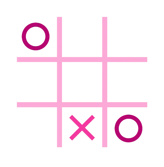 Illustration of tic tac toe game