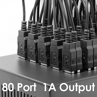 80-Port USB Charger