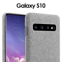 Samsung Galaxy S10 Fabric Canvas Back Case