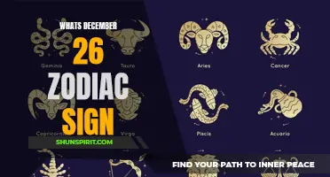 Unlock the Mystery of December 26th: Discover the Zodiac Sign of Those Born on this Day