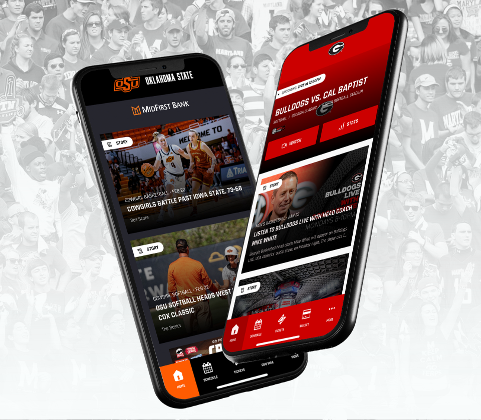 two sidearm sports mobile apps