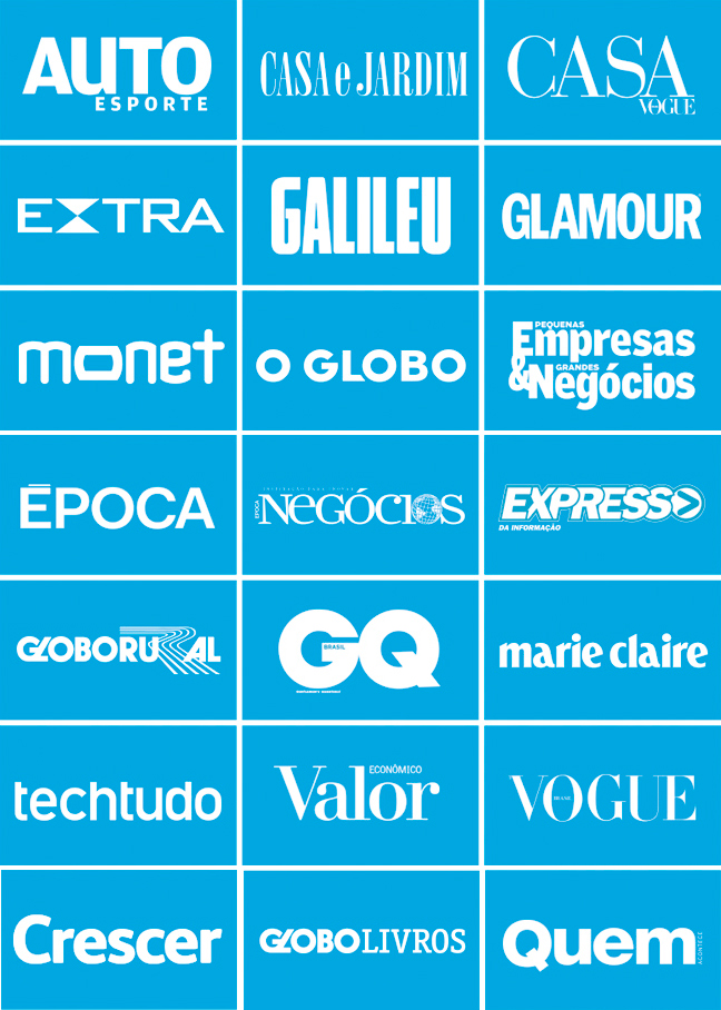 Marcas da editora globo