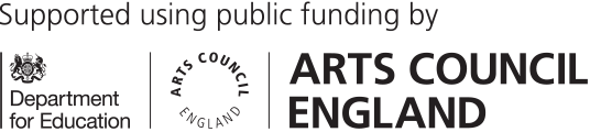 Supported using public funding by Arts Council England