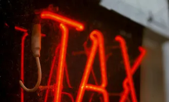 Tax sign