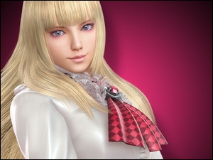 Lili, Kobieta, Róż, Żabot, Tekken 6, Broszka