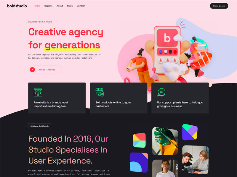 Creative Portfolio Theme