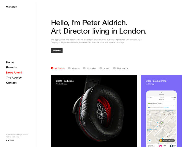 Creative Portfolio Theme