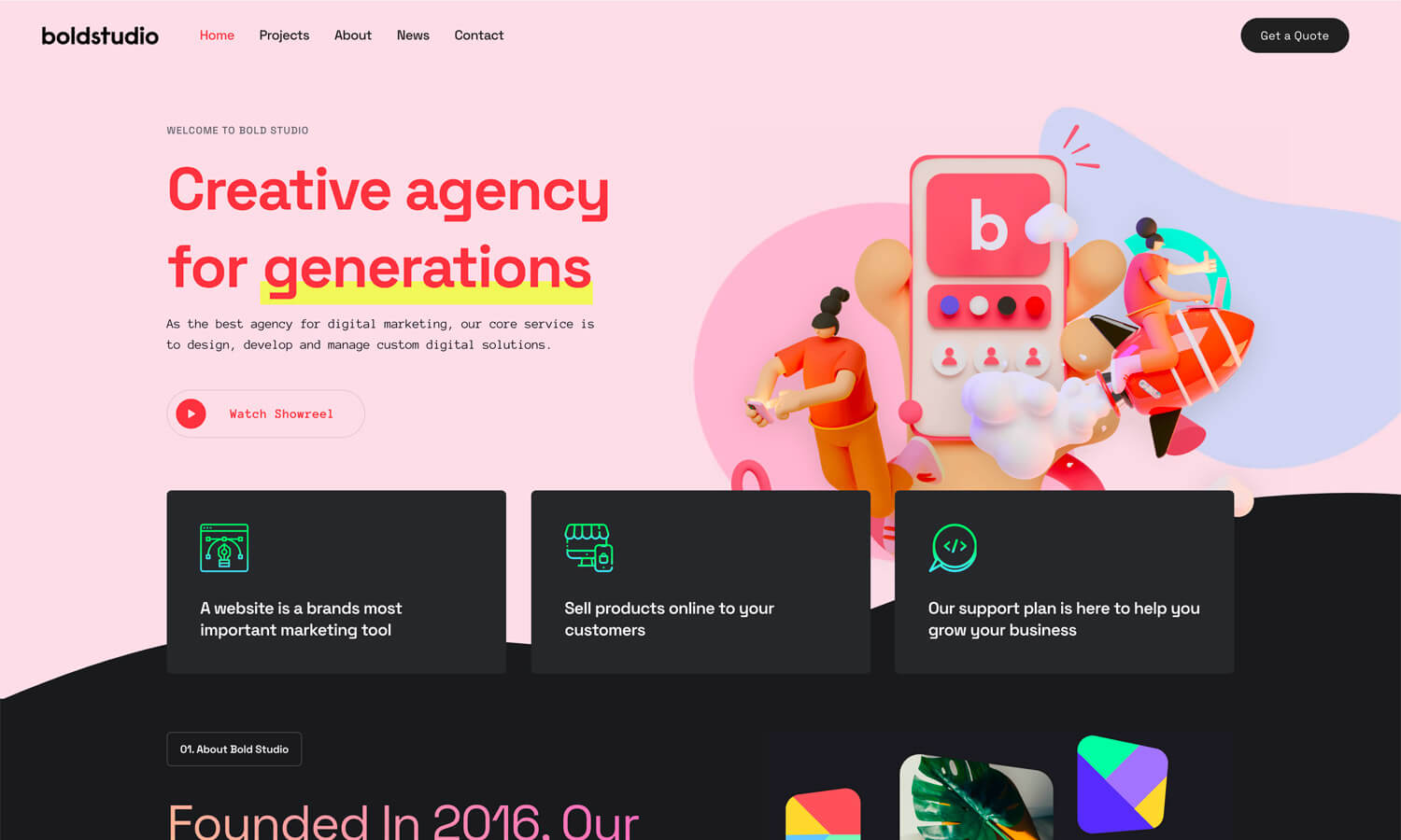 Creative Portfolio Theme