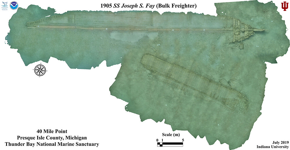 site plan for Joseph S. Fay