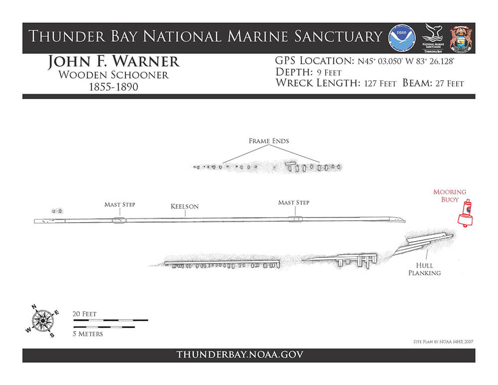 Siteplan for John f. warner