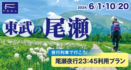 東武の尾瀬／尾瀬夜行23:45