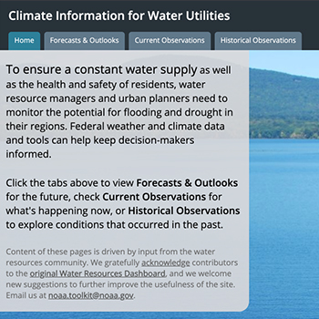 Water Utilities Story Map