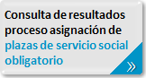 Consulta de resultados proceso asignación de plazas de Servicio Social Obligatorio