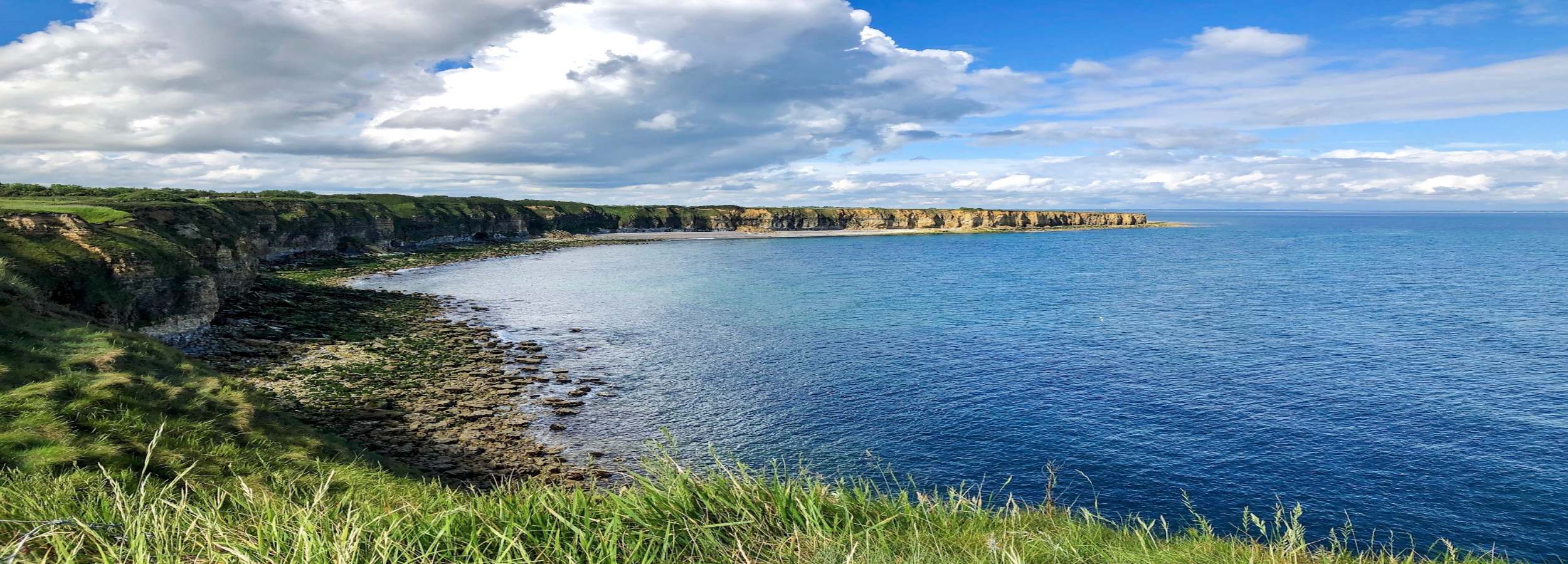 Shoreline at Pointe du hoc Banner .jpg