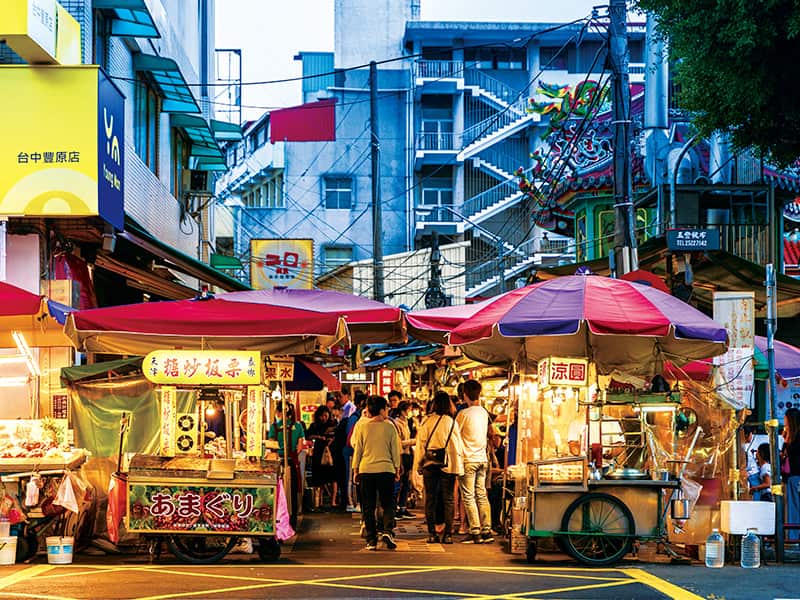 夜市一景