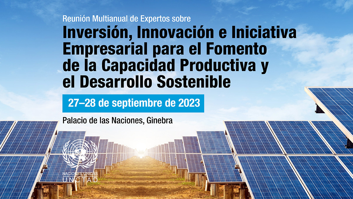 Reunión Multianual de Expertos sobre Inversión, Innovación e Iniciativa Empresarial para el Fomento de la Capacidad Productiva y el Desarrollo Sostenible, décimo período de sesiones