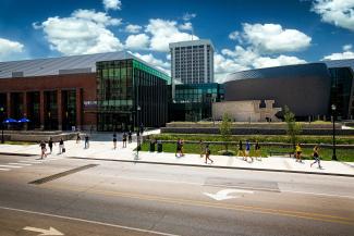 UK student center during the day