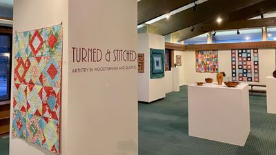 Image for story: Turned & Stitched: Charlevoix Circle of Arts unveils new exhibit featuring local talent